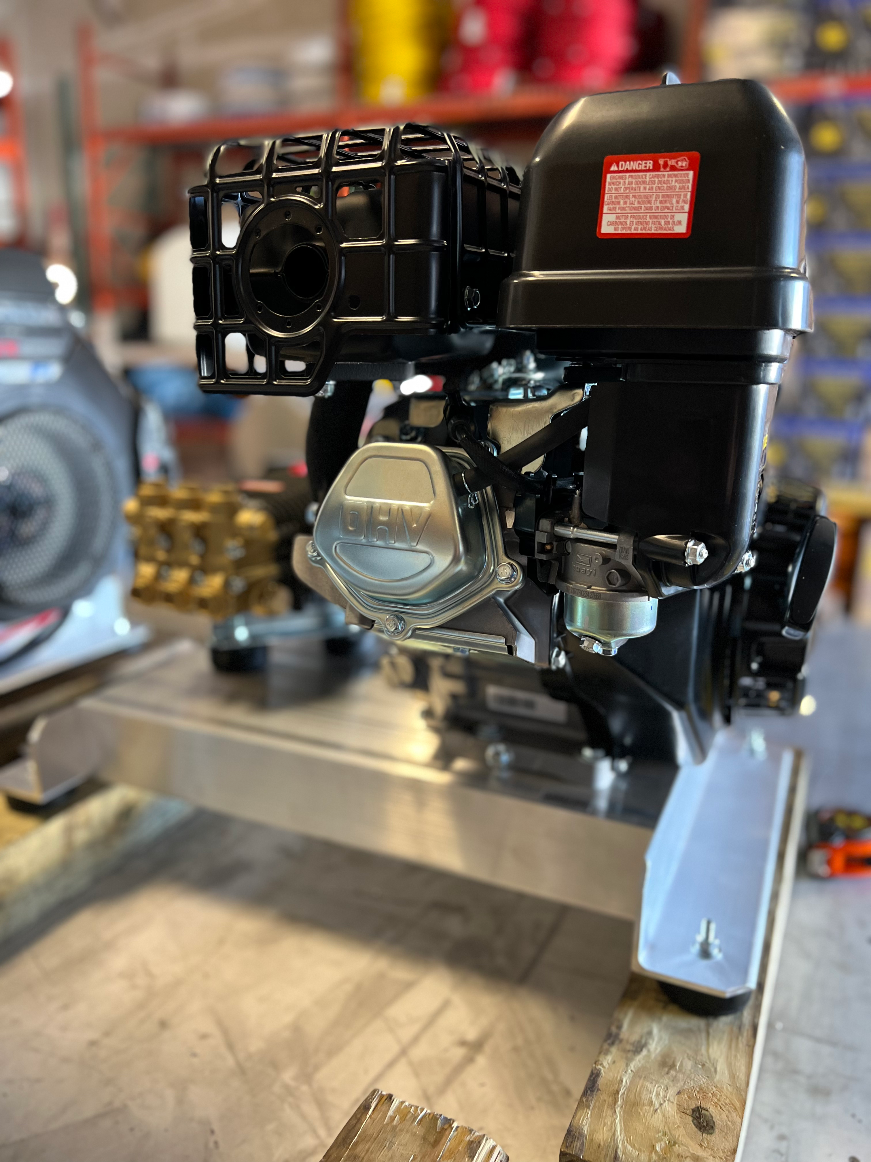 MGD-5530CA: 5.5GPM at 3000psi Manatee Gear Drive CRX420 With AR Pump