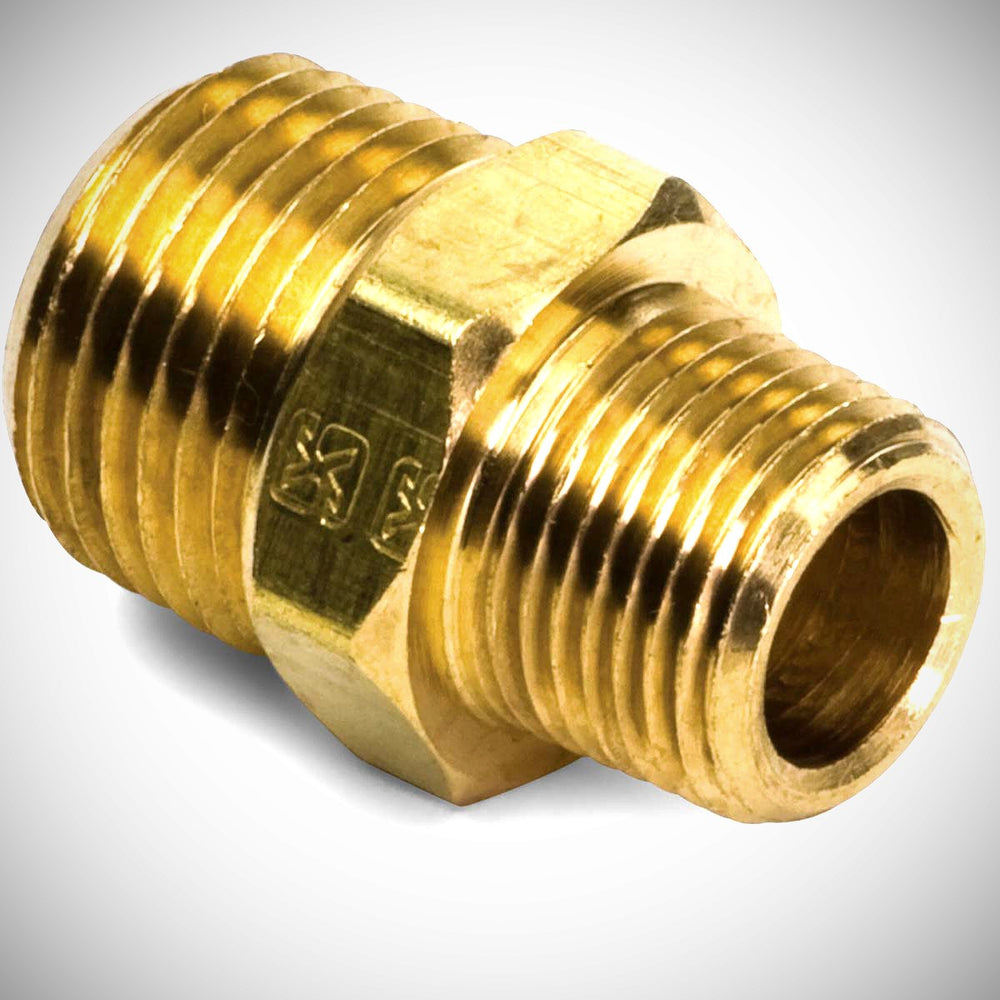 3/4MPT x 1/2MPT Brass Hex Nipple