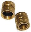 Garden Hose Quick Connect Coupler Socket Brass Fitting