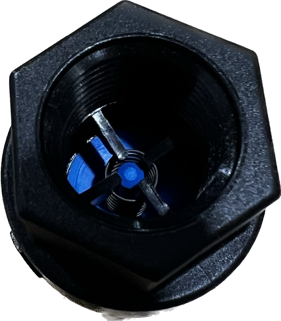 1/2" Check Valve With Hasteloy Spring 1/3lb SMC Poly 22352 *16