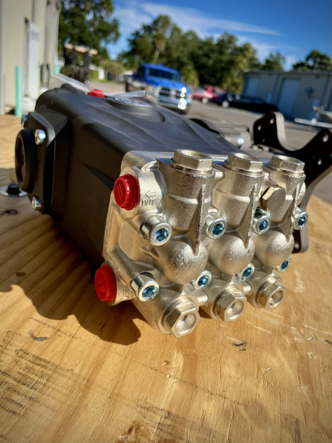 5.5GPM AR Pump Gear Box Assembly