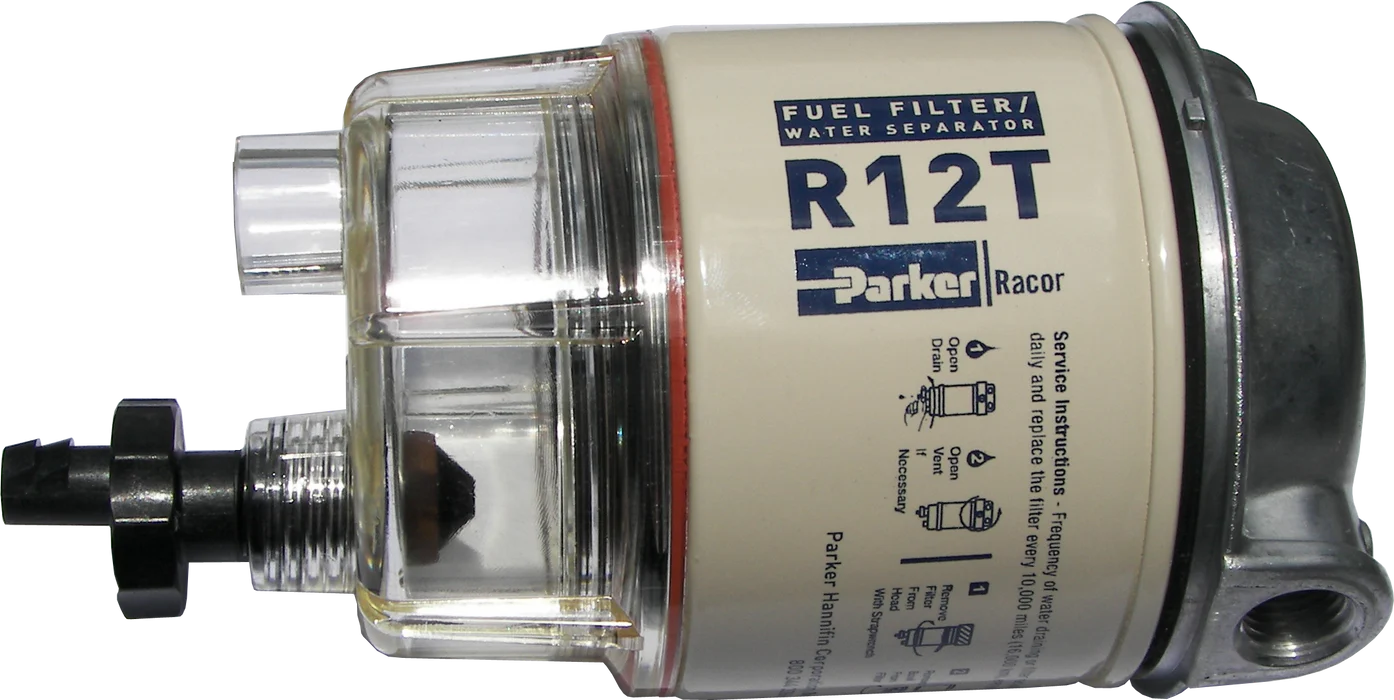 Fuel / Water Seperator (R12T) Parker Racor – MPWSR