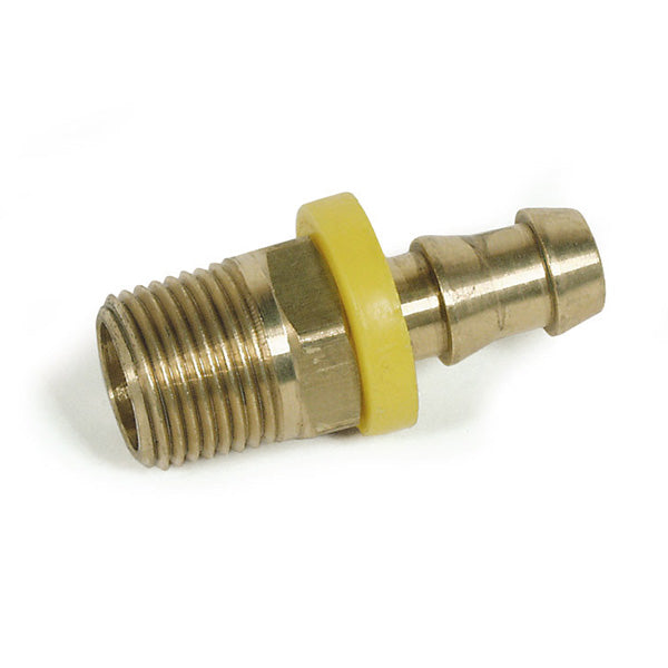 Push lock Hose Barb 1/2 x 3/4 mpt