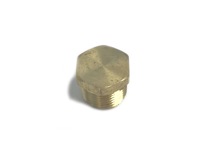 BRASS ALLEN HEAD PLUG 1/4"