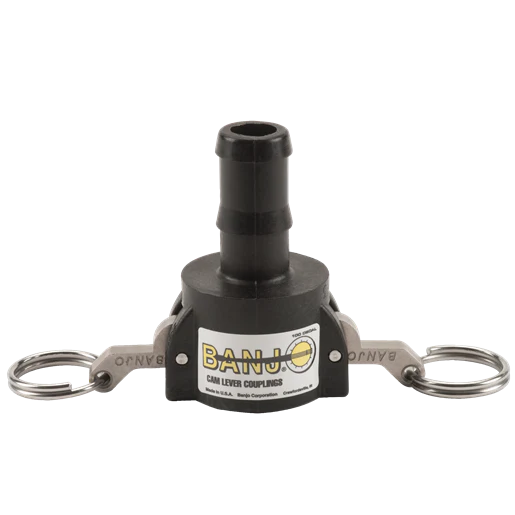 3/4" F Coupler x 3/4" Hose Barb