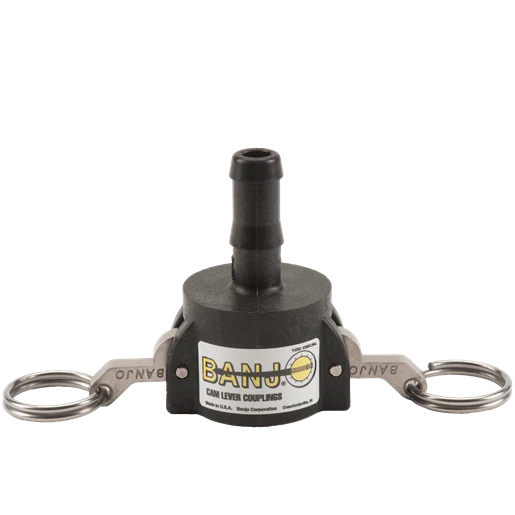 3/4" Female Coupler x 1/2" Hose Shank Camlock