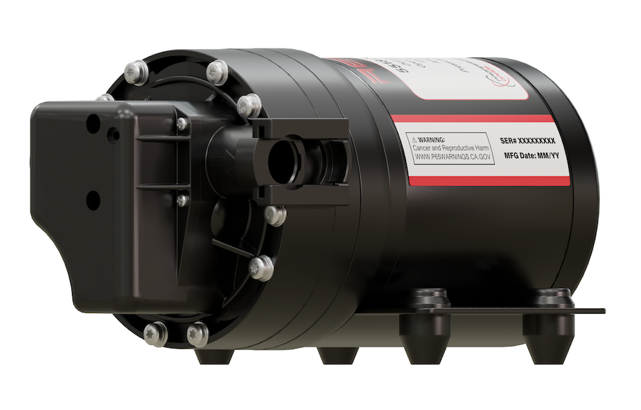 Remco Fatboy 7.0 GPM, 100 PSI Demand 12 VDC 3/4″ Quick Attach Ports 1/2" barbs Lead Wires