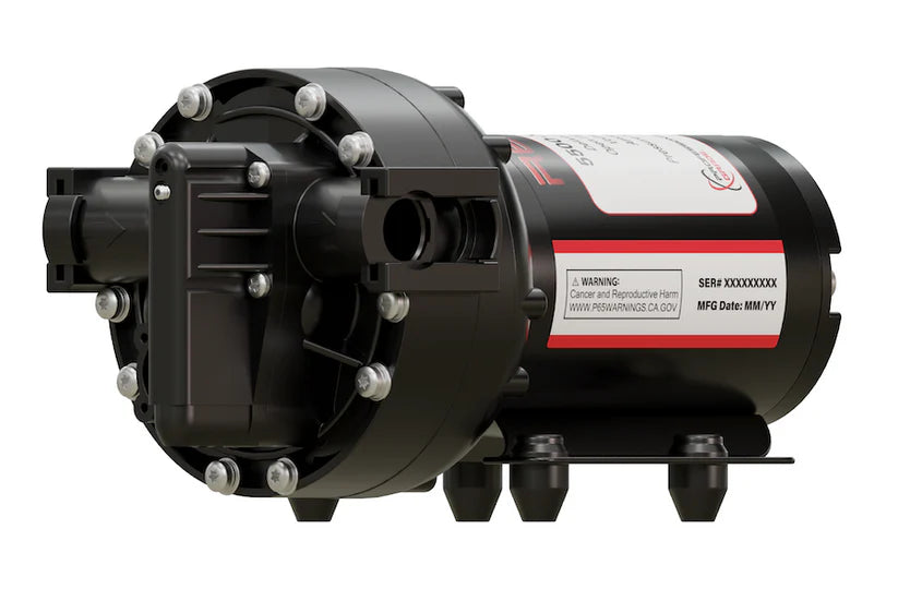 Remco 5.3 GPM 100 PSI Demand Pump with 3/4" Quick Attach Ports 1/2" Barbs 5517-1I1-63B-B