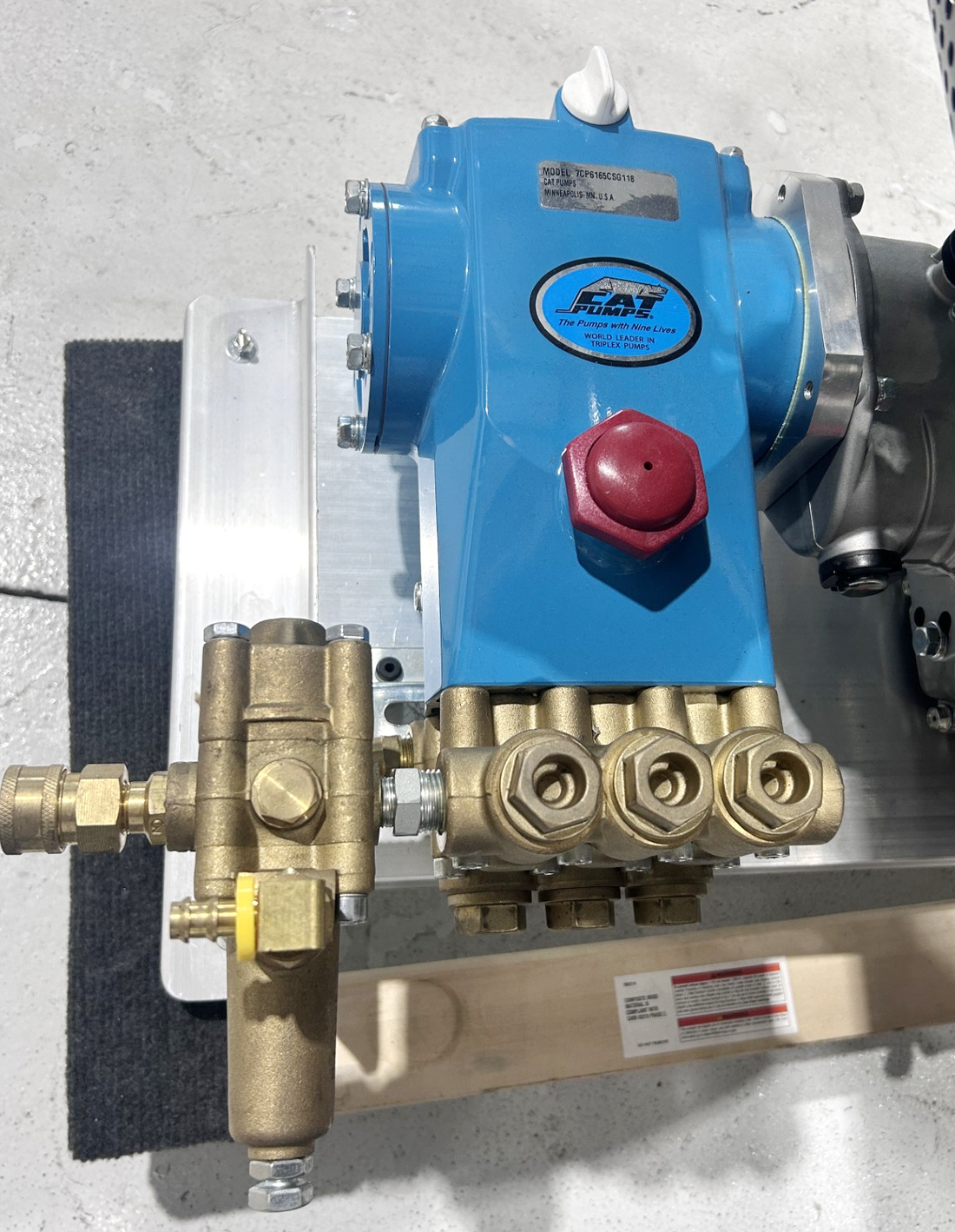 MGD-8035HCAT: Manatee Gear Drive 8GPM at 3500psi w/ Honda GX690 & CAT Pump
