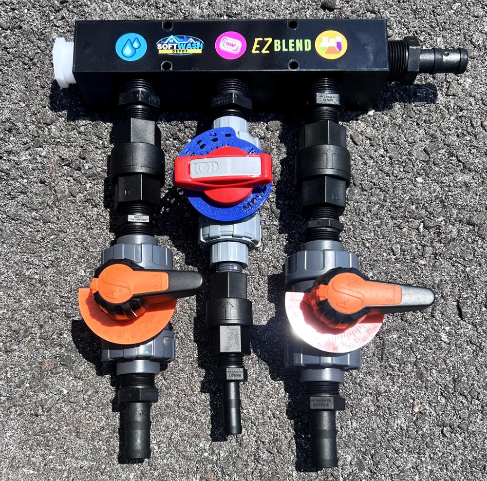 Manatee Mixing System w/ EZ BLEND Block Mount - 3/4" 3-Way