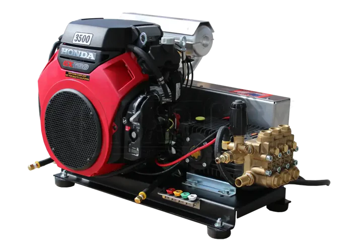 Pressure Pro 8gpm at 3500psi with General Pump, VRT-3, AFTERMARKET Muffler