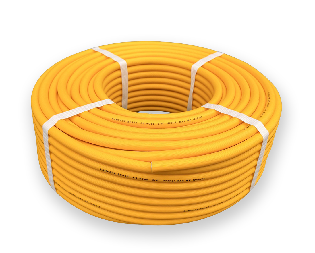Rampage 800PSI Yellow Ag Hose - 300ft & 400ft Rolls