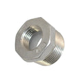 1" M x 1/2" F 304 SS Reducer Hex Bushing