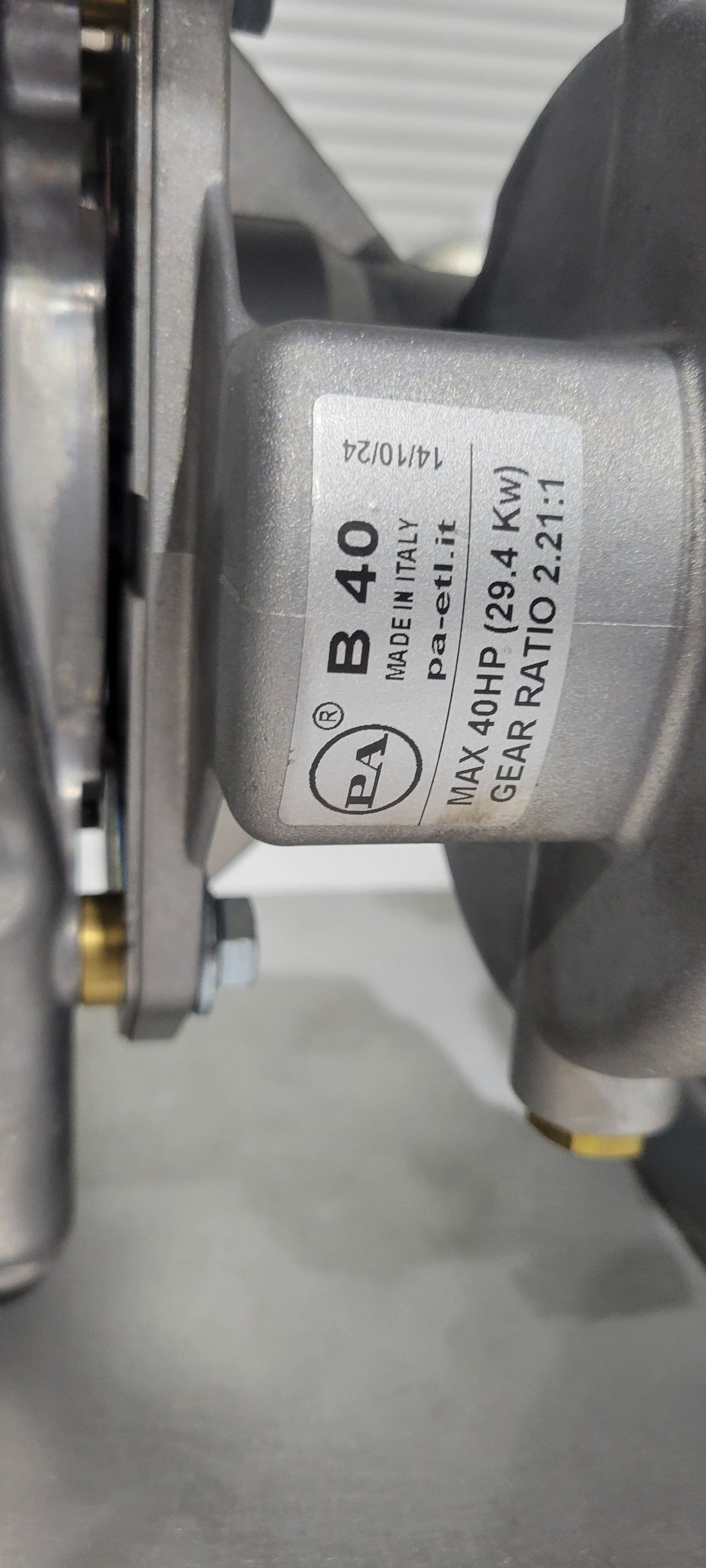 Manatee Gear Drive 17GPM @ 3000PSI w/ CRX1000 & GP EV22A Pump (Blocked Pulsar)