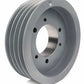 Pulley and Bushing Drive Kit 4 Groove 1750RPM for 1-1/8" Engine Shaft and 24mm Pump Shaft