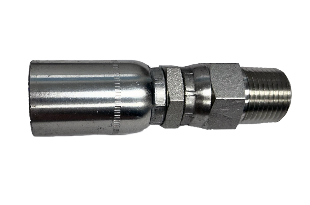 1/2" Hose x 1/2" M Pipe Swivel Crimp